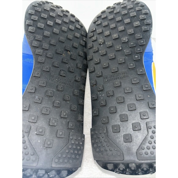 Rare Nike Waffle Trainer 2 Medium Blue University Gold DH1349-402 Size US 9 - Picture 11 of 14